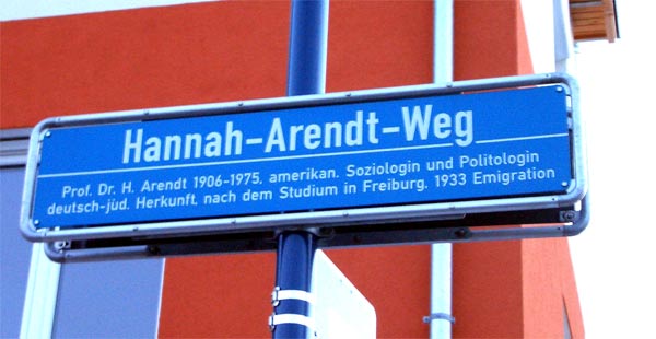 Hannah-Arendt-Weg