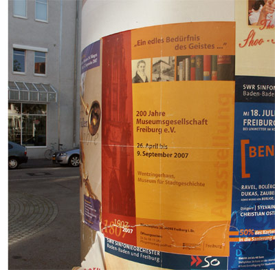 Plakat Museumsgesellschaft