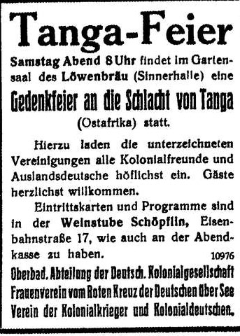Tanga Feier