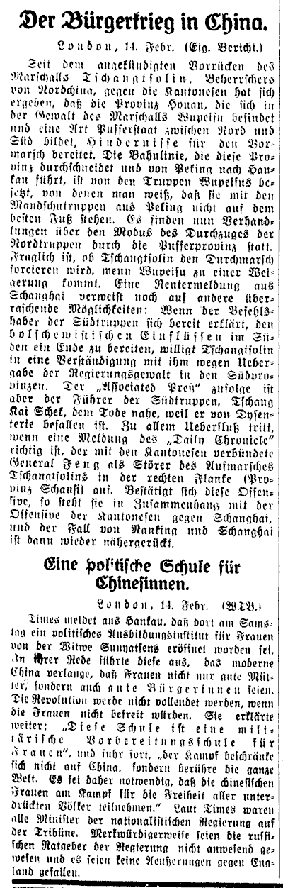 Bürgerkrieg China