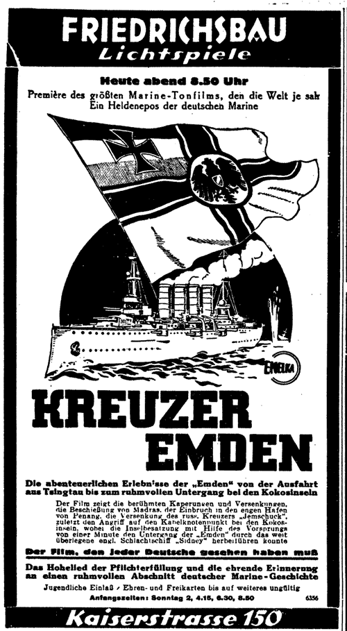 Kreuzer Emden